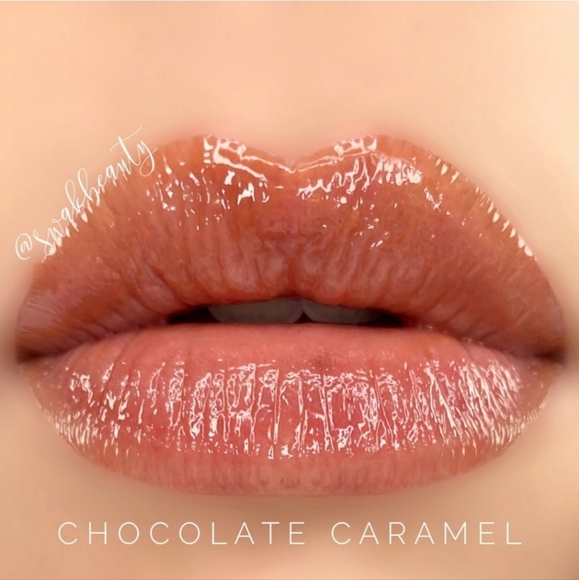 CHOCOLATE CARAMEL scented MINI Lip Gloss - Picture 1 of 2
